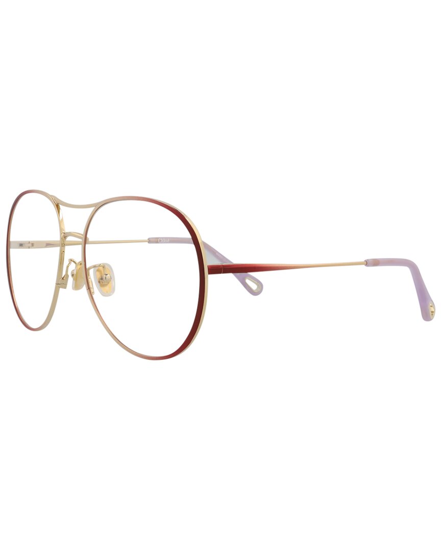 Chloé Women's Ch0019o 58mm Optical Frames In Red