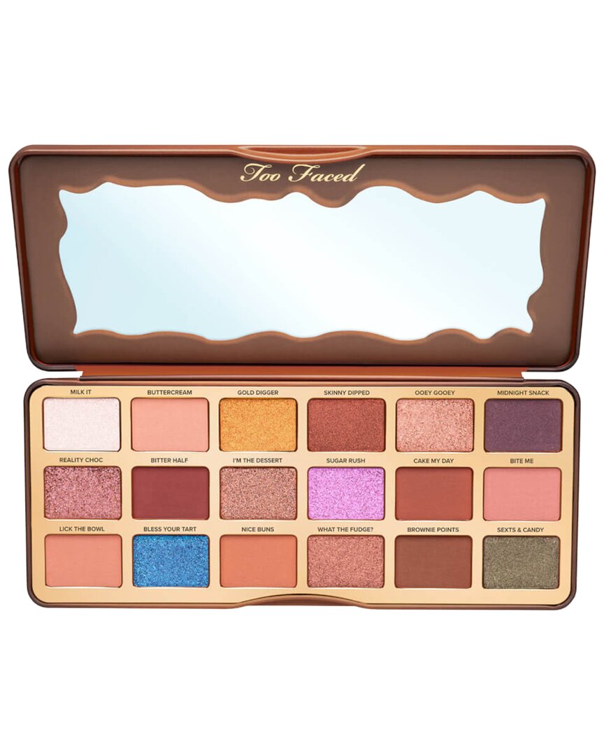 Too Faced Women's 0.698oz Better Than Chocolate Cocoa-infused Eye Palette In White