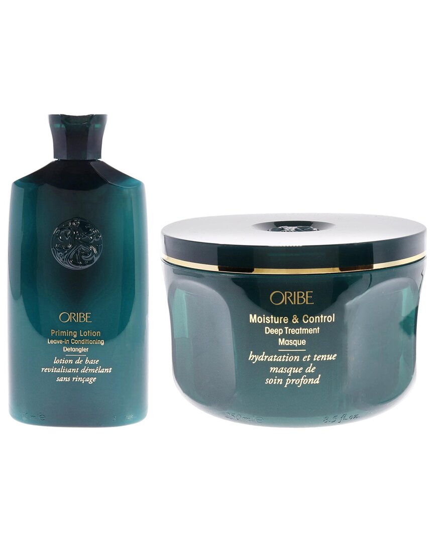 Oribe Moisture And Control Deep Treatment Masque And Priming Lotion Leave-in Conditioning Detangler