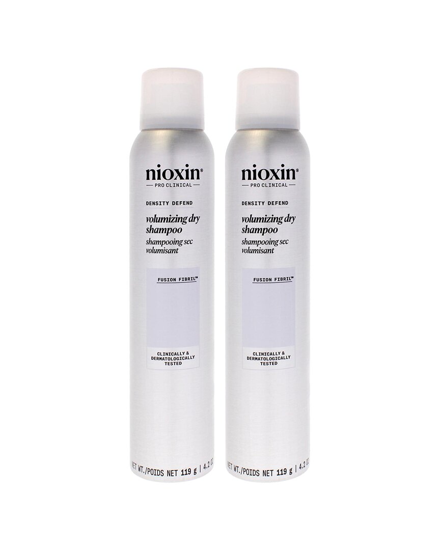 Nioxin Unisex 4.2oz Density Defend Volumizing Dry Shampoo - Pack Of 2