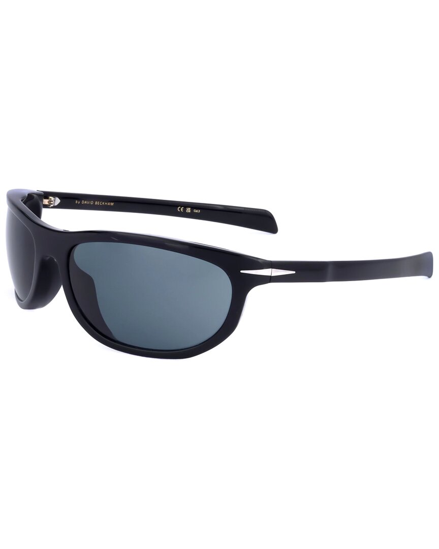 David Beckham Men's 64mm Sunglasses In Blue