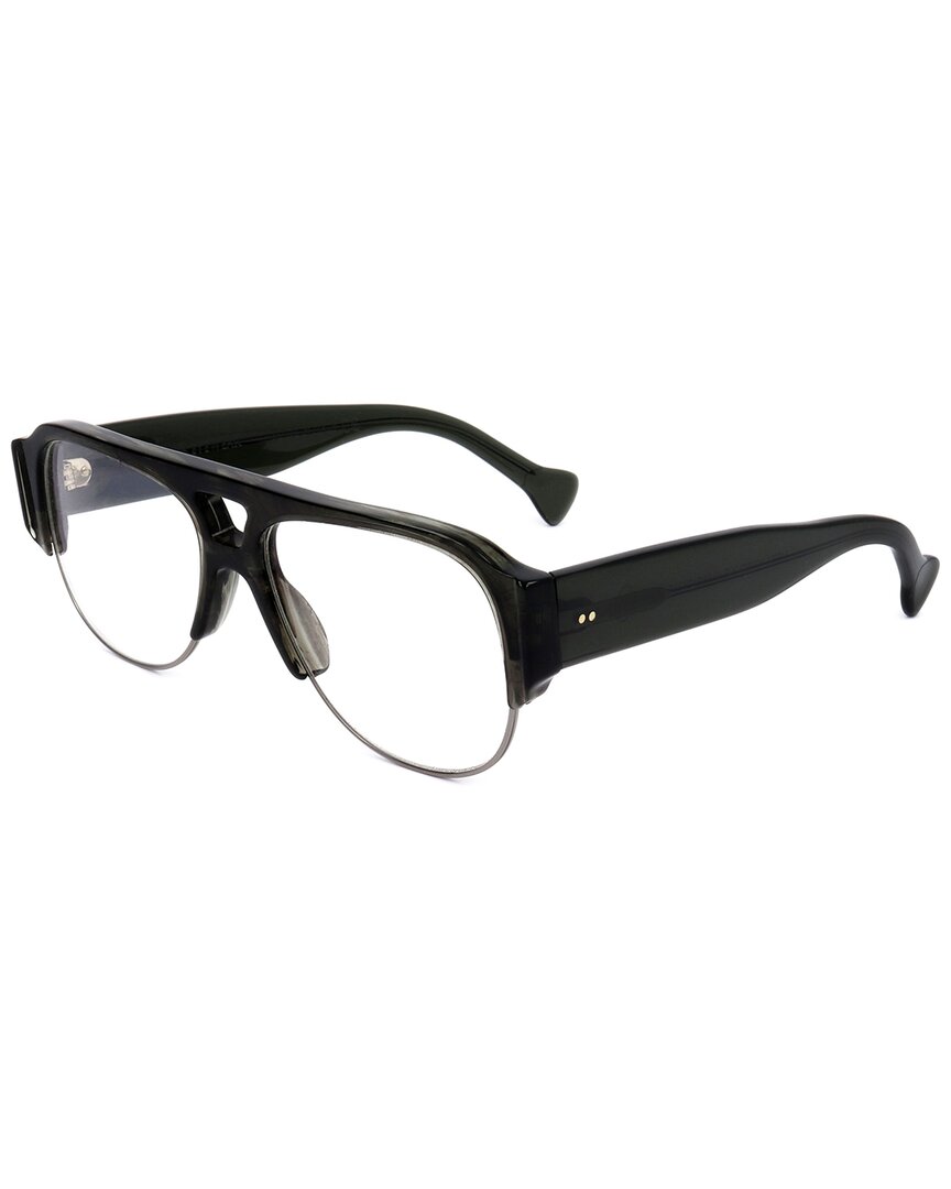 Shop Saturnino Eyewear Unisex Meta Neptune 56mm Optical Frames