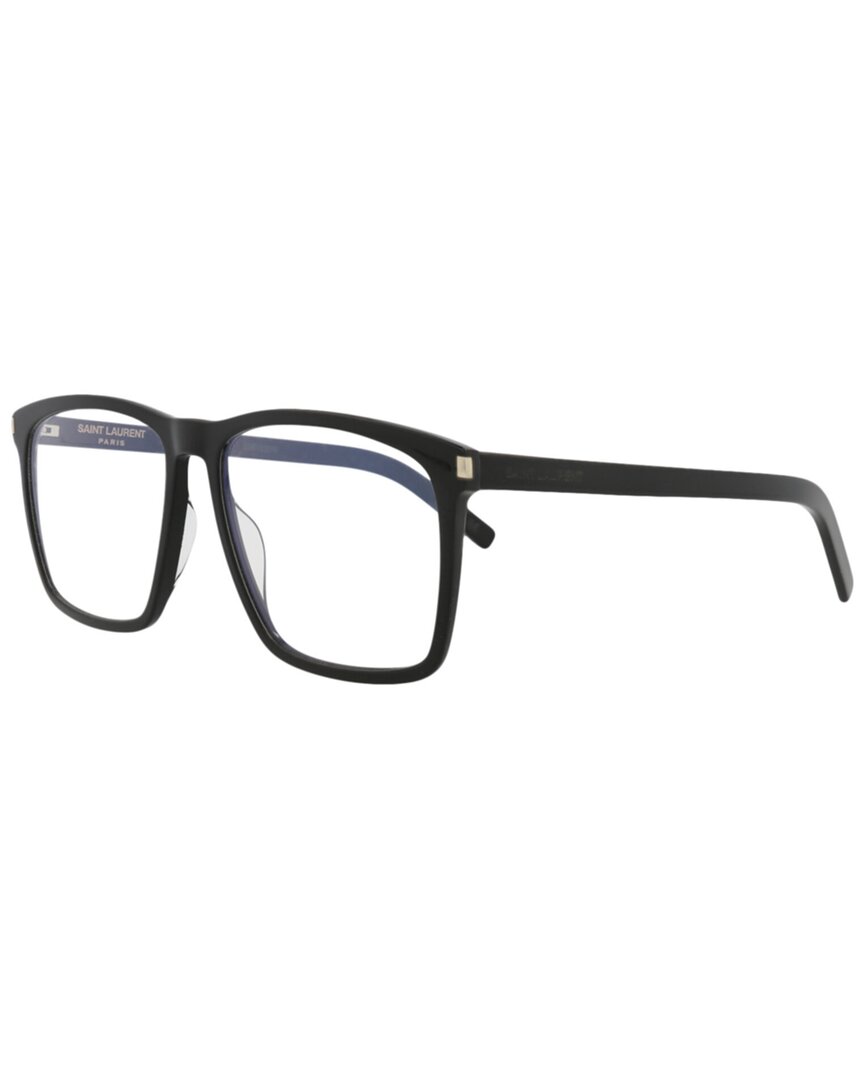 Saint Laurent Unisex Sl435slim 58mm Optical Frames In Black