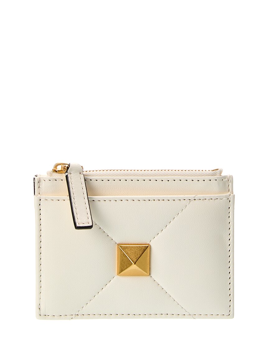 Valentino Garavani Valentino Roman Stud Leather Card Case