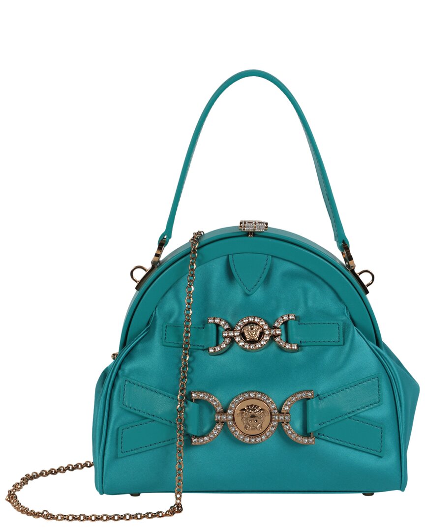Versace Crystal Medusa '95 Satin Handbag