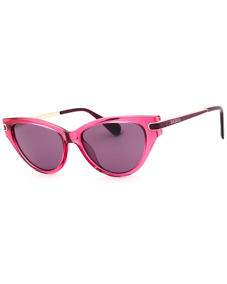 Max & Co By Max Mara Women's Mo0101 54mm Sunglasses In Pink