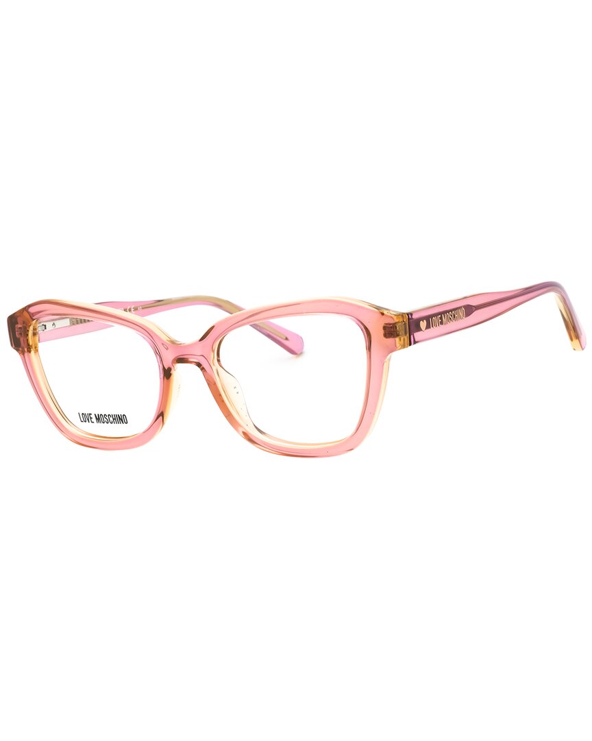 Love Moschino Women's Mol606/tn  48mm Optical Frames In Pink