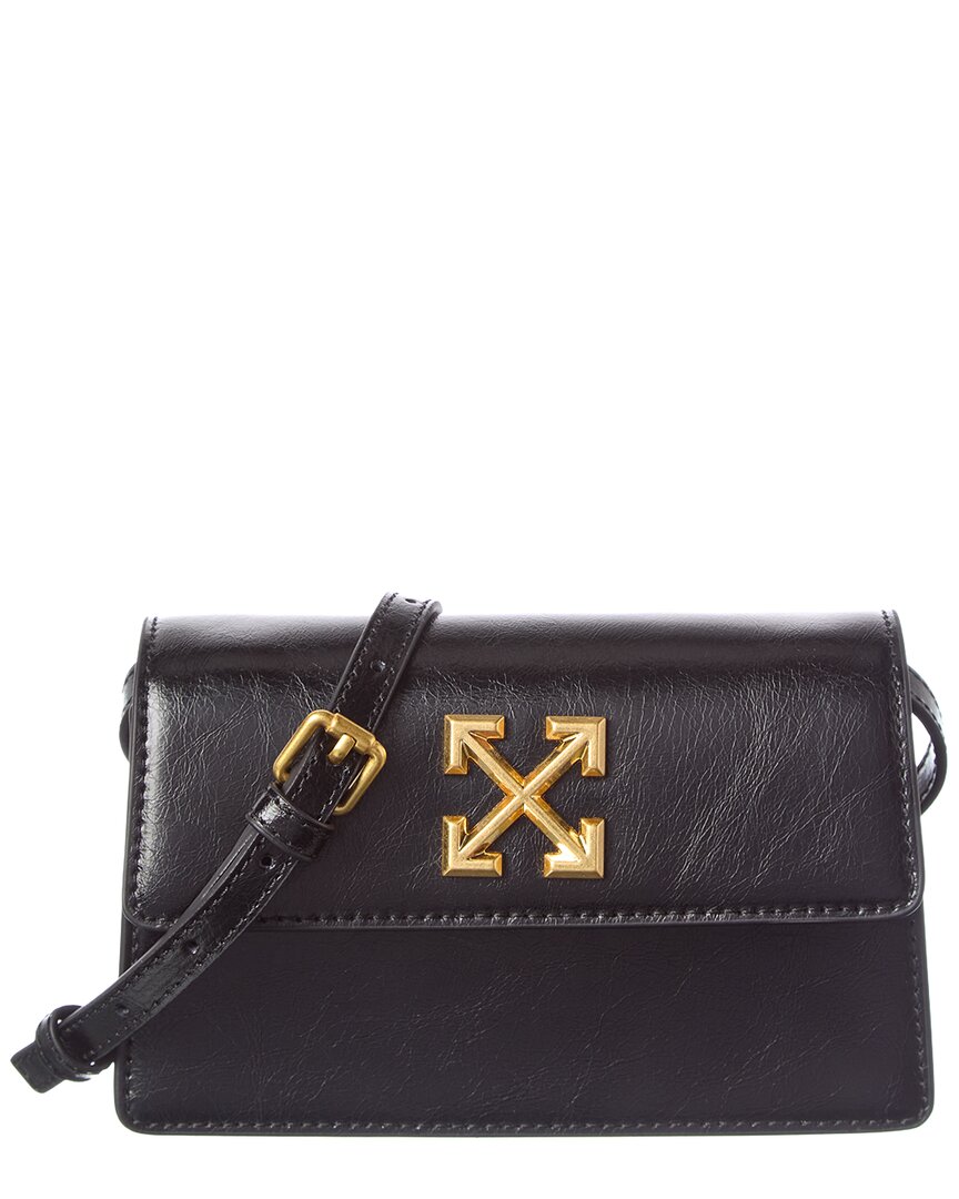 OFF-WHITE【CROSSBODY】 Off-White™ Convertible Leather Crossbody Women's Black | eBay