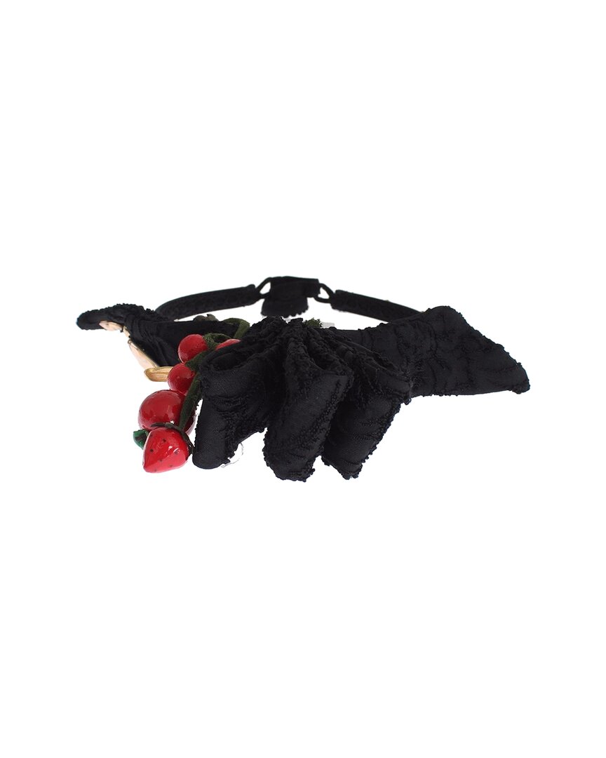 Dolce & Gabbana Headband In Black