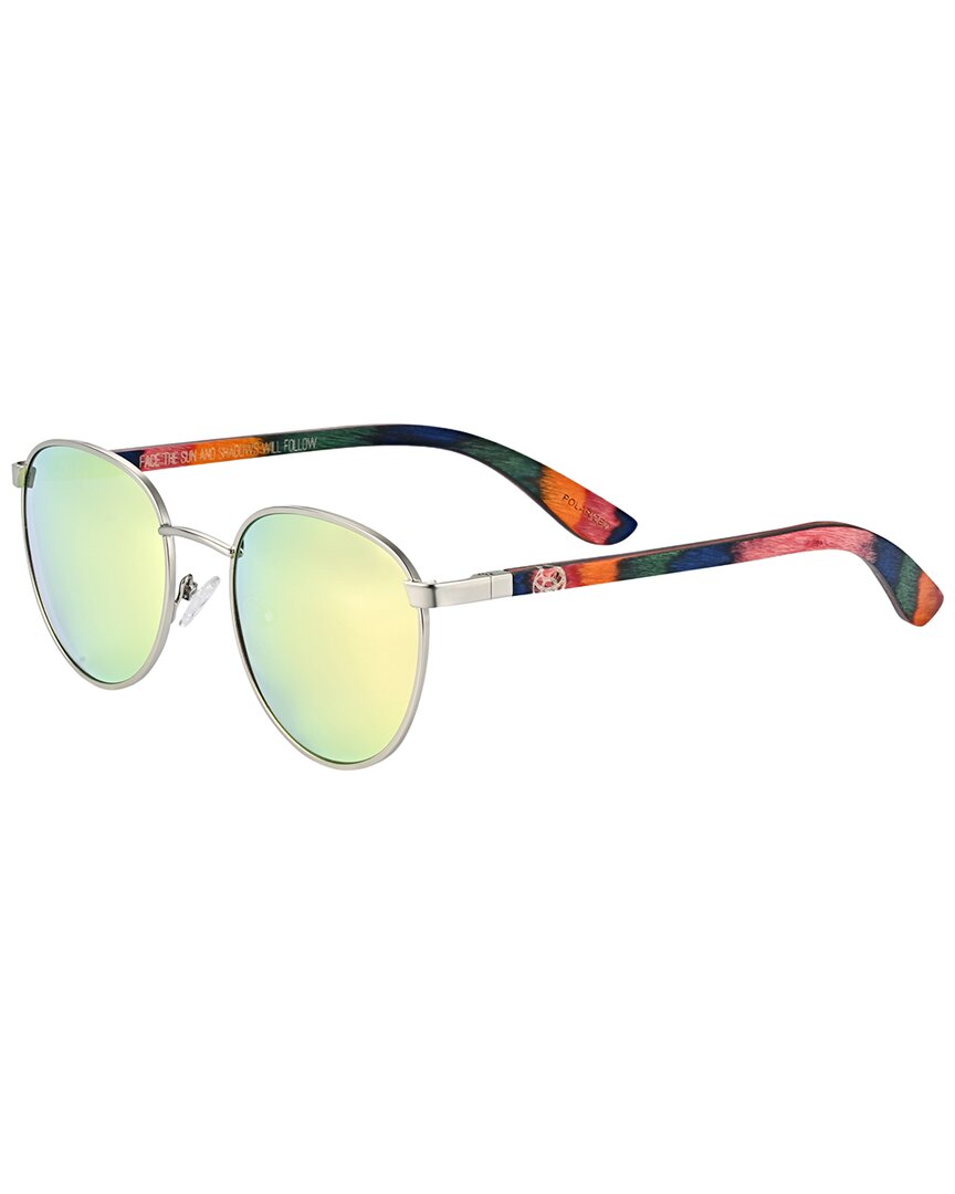 Earth Wood Unisex Boracay 54mm Polarized Sunglasses In Multi