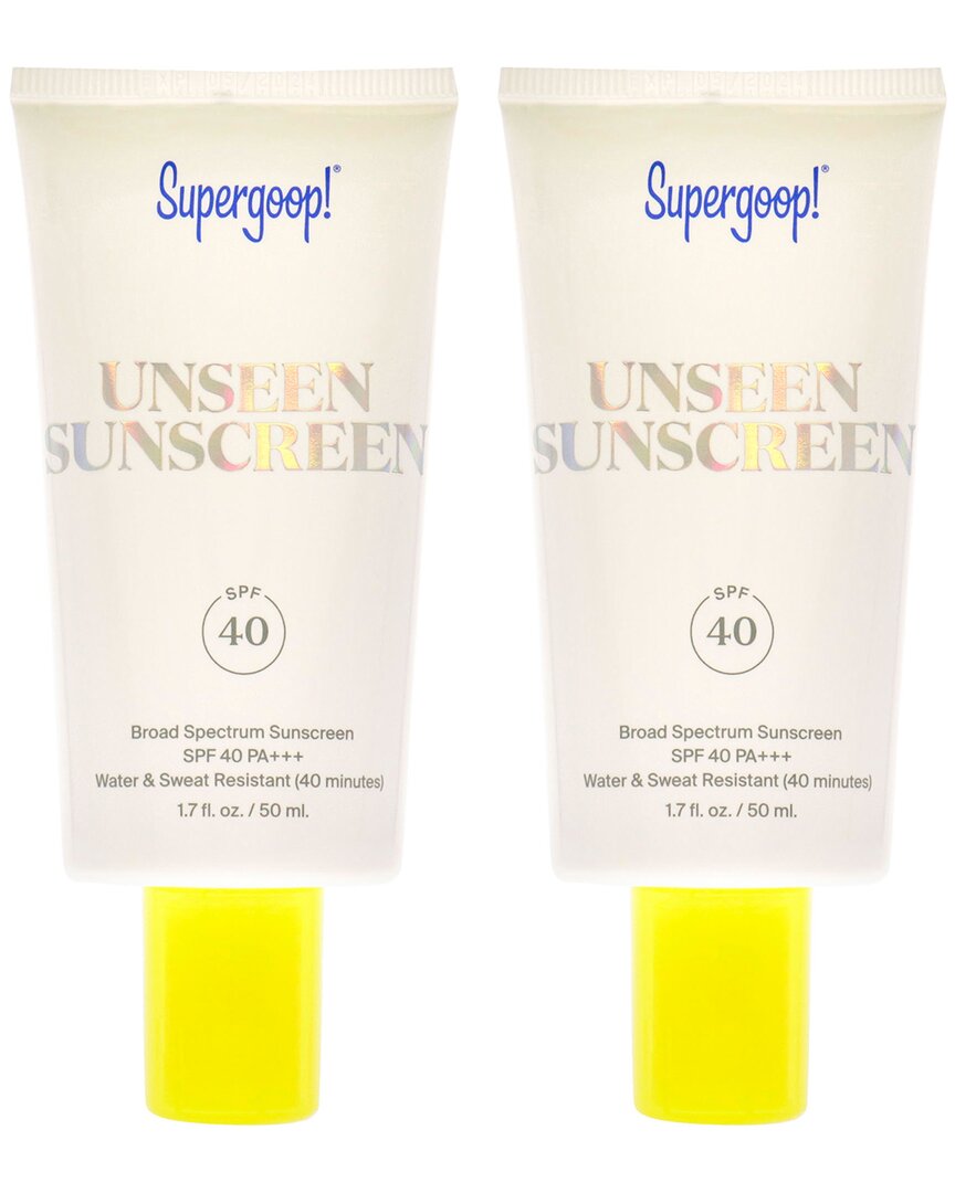 Supergoop 1.7oz Unseen Sunscreen Spf 40 - Pack Of 2