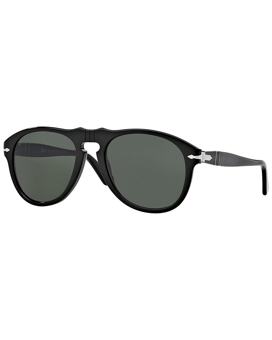 Persol Steve Mcqueen Pilot Frame Sunglasses In Green