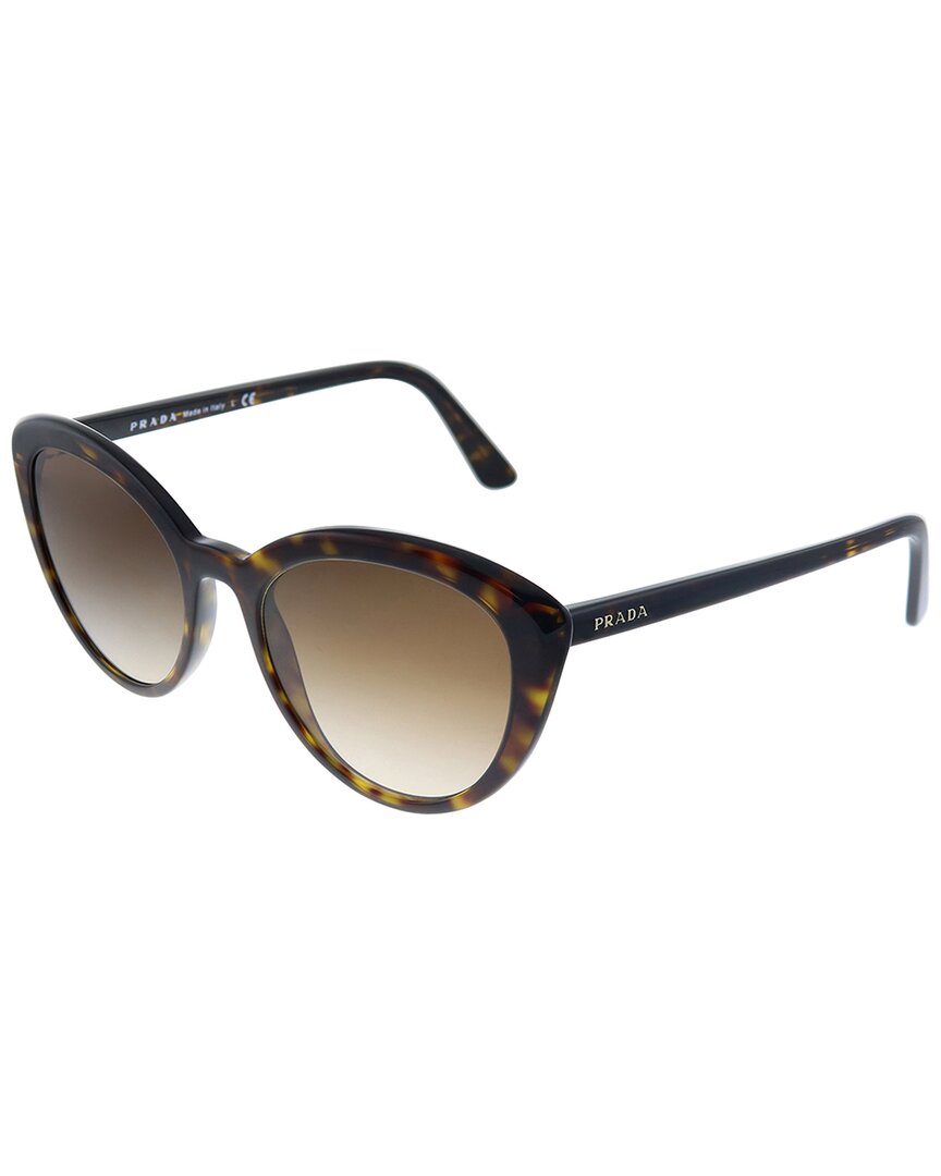 Prada Women's 0pr 02vs 54mm Sunglasses In Brown | ModeSens