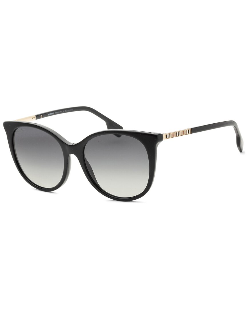 Burberry Women's 55mm Polarized Sunglasses In Black ModeSens