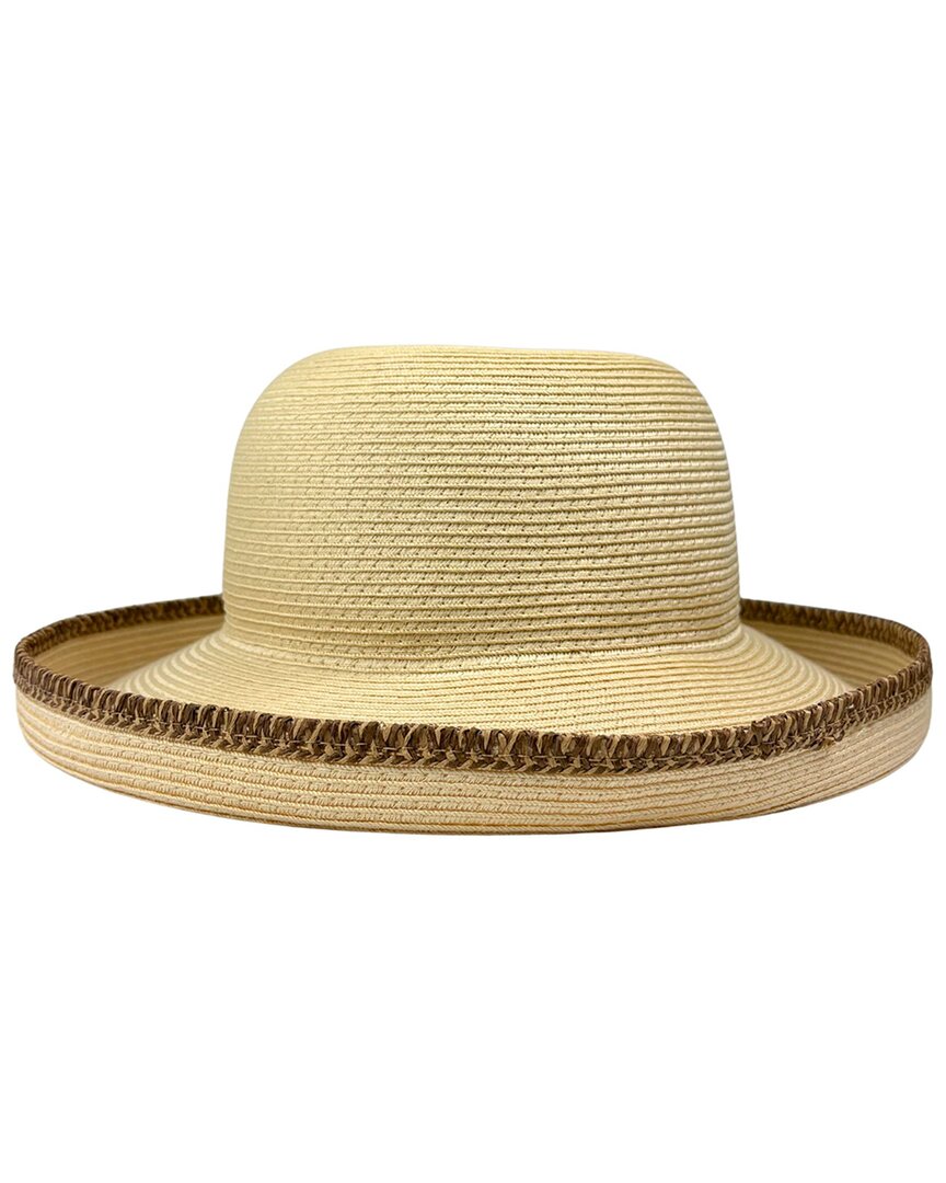 Nicole Miller Straw Cruiser Hat