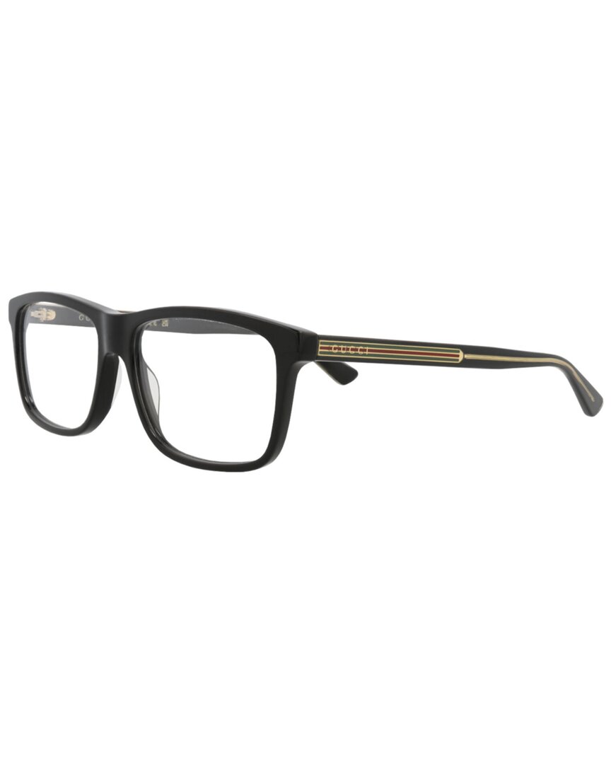 Gucci Men's Gg0384o 57mm Optical Frames In Black