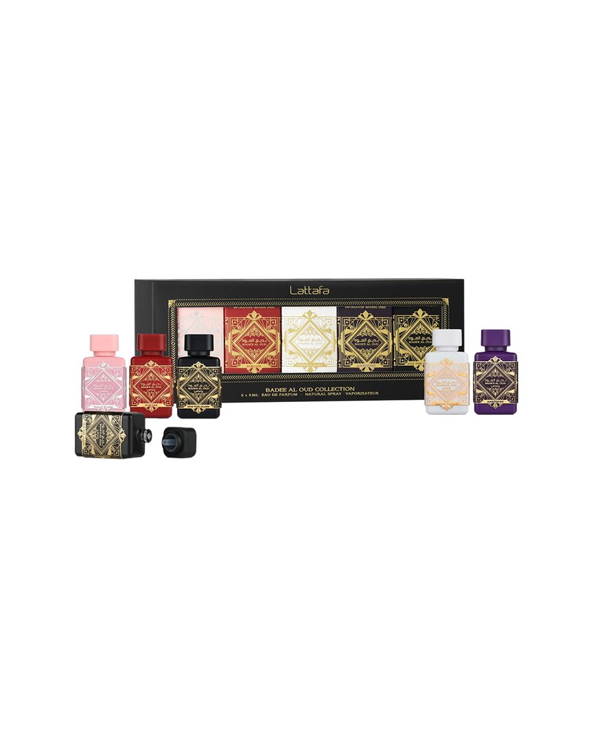 Lattafa Perfumes Unisex 0.16oz Bade'e Al Oud 5 X Edp Discovery Set