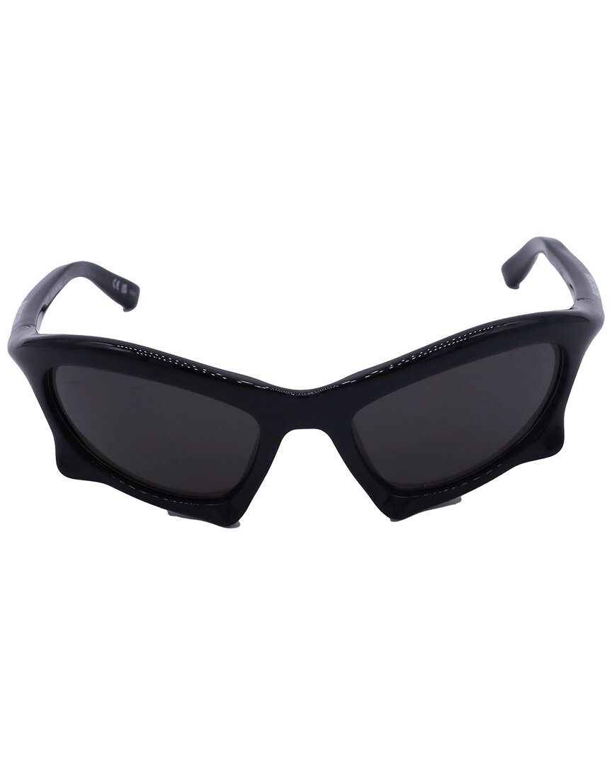 Balenciaga Men's Black Polyamide Bat Sunglasses (authentic Pre-loved) In Black