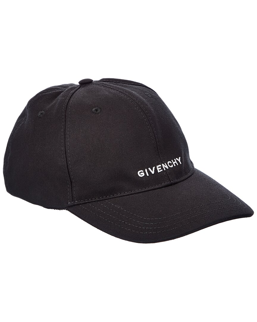Givenchy Logo-embroidered Baseball Cap In Black