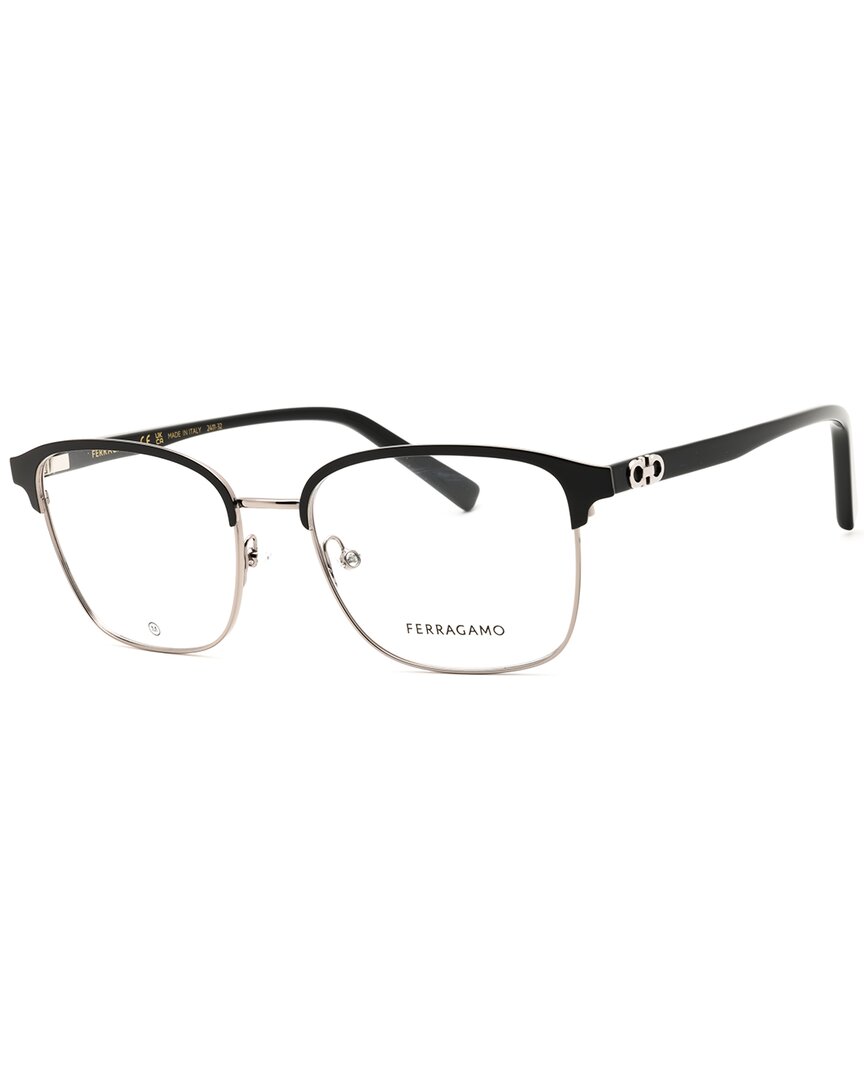 Ferragamo Men's 53mm Optical Frames In Black