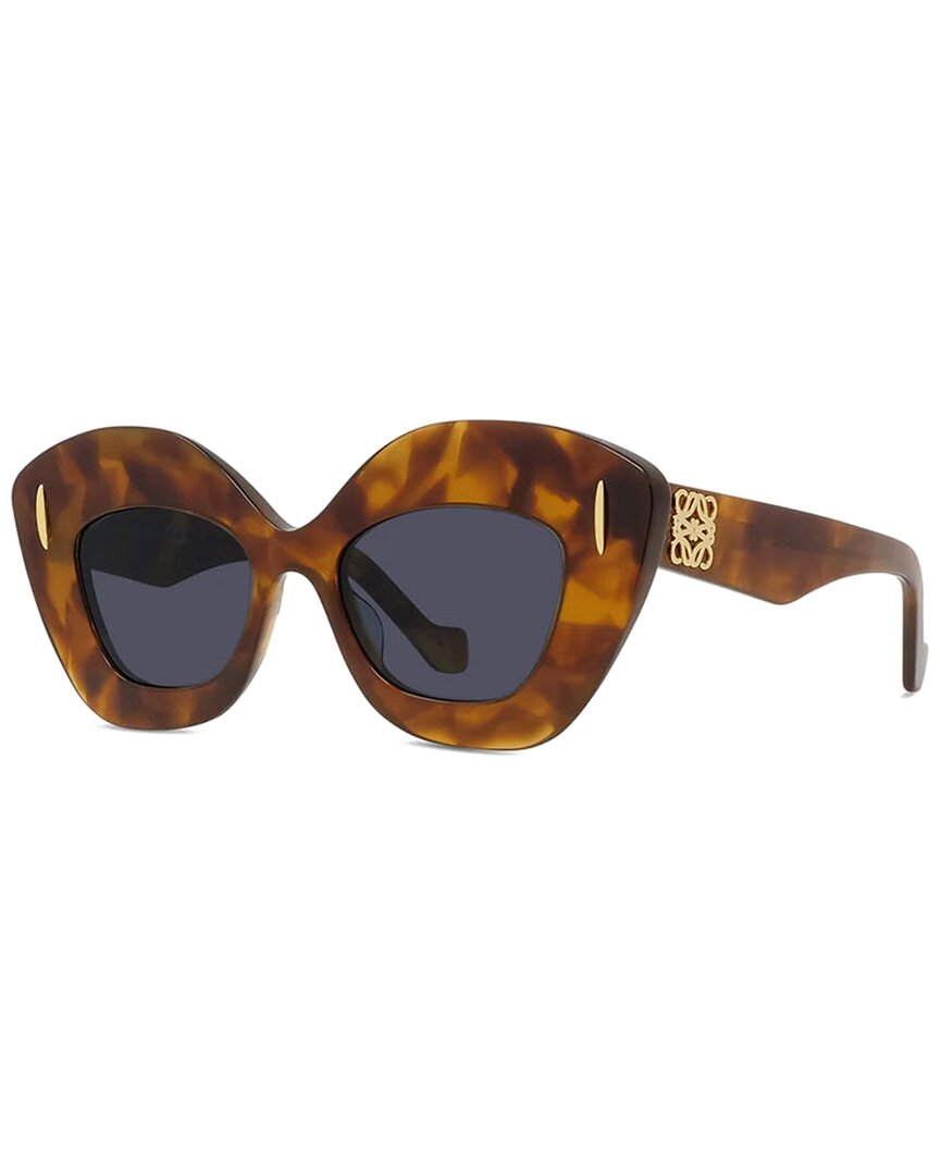 Loewe Oversized Cat-eye Tortoiseshell Acetate Sunglasses In Brown