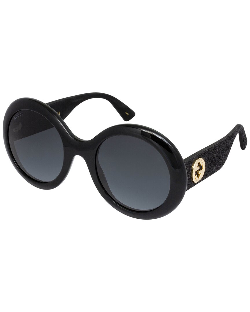 Shop Gucci Women's 53mm Sunglasses In Black