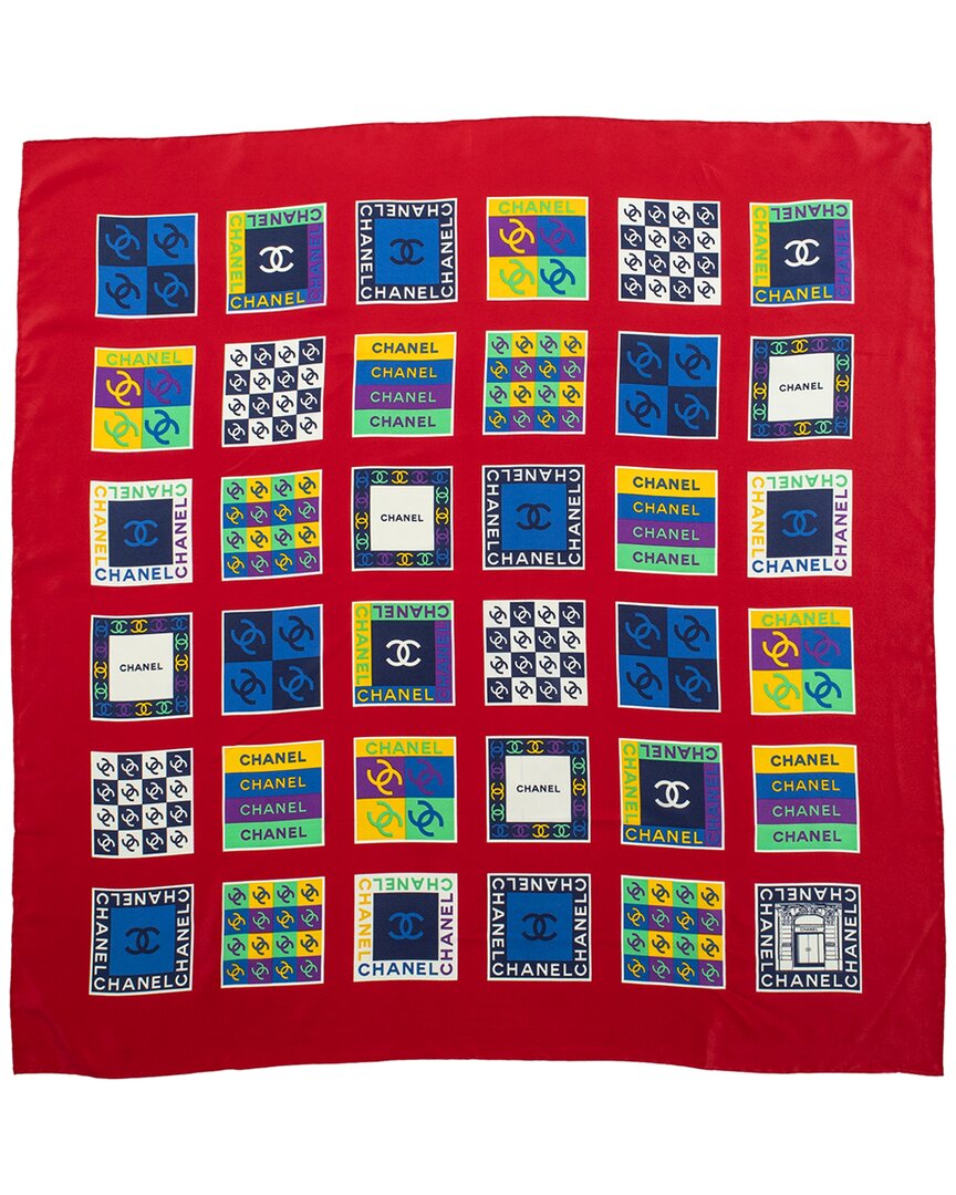 Pre-owned Chanel Scarf (authentic Pre-loved)