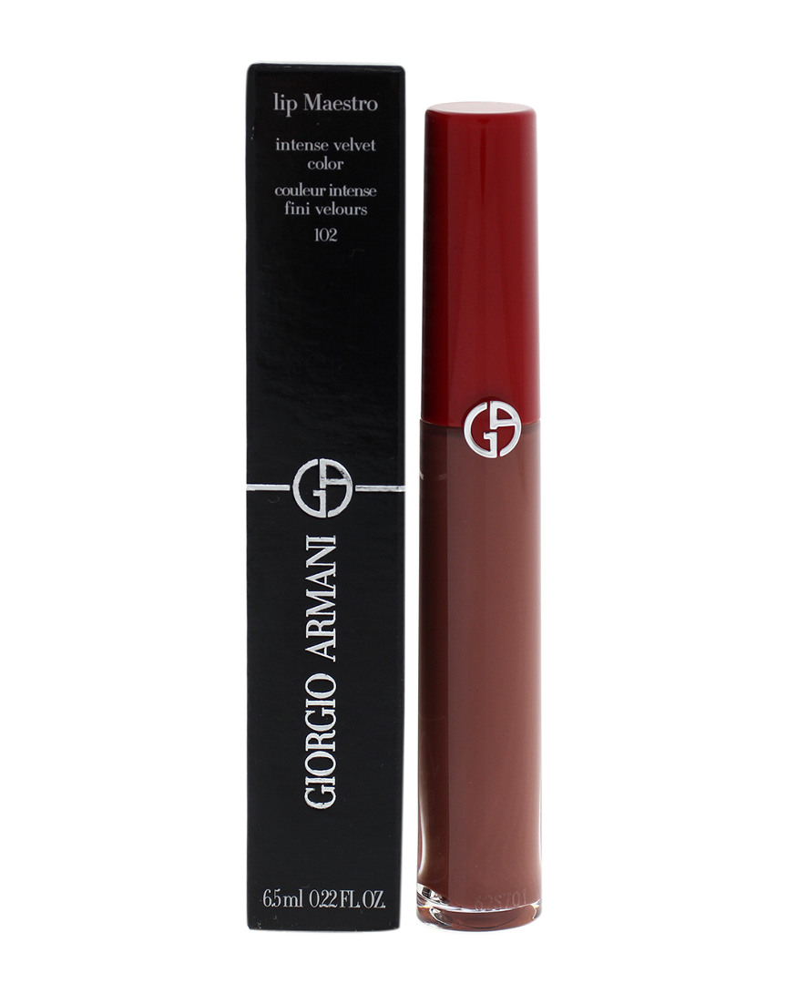 Giorgio Armani 0.22oz #102 Sandstone Lip Maestro Liquid Lipstick