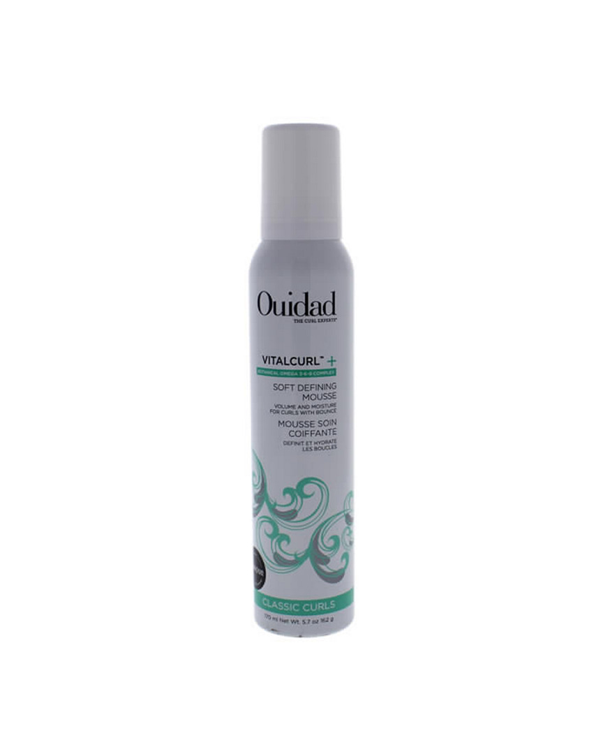 Ouidad 5.7oz Vitalcurl Plus Soft Defining Mousse In Silver