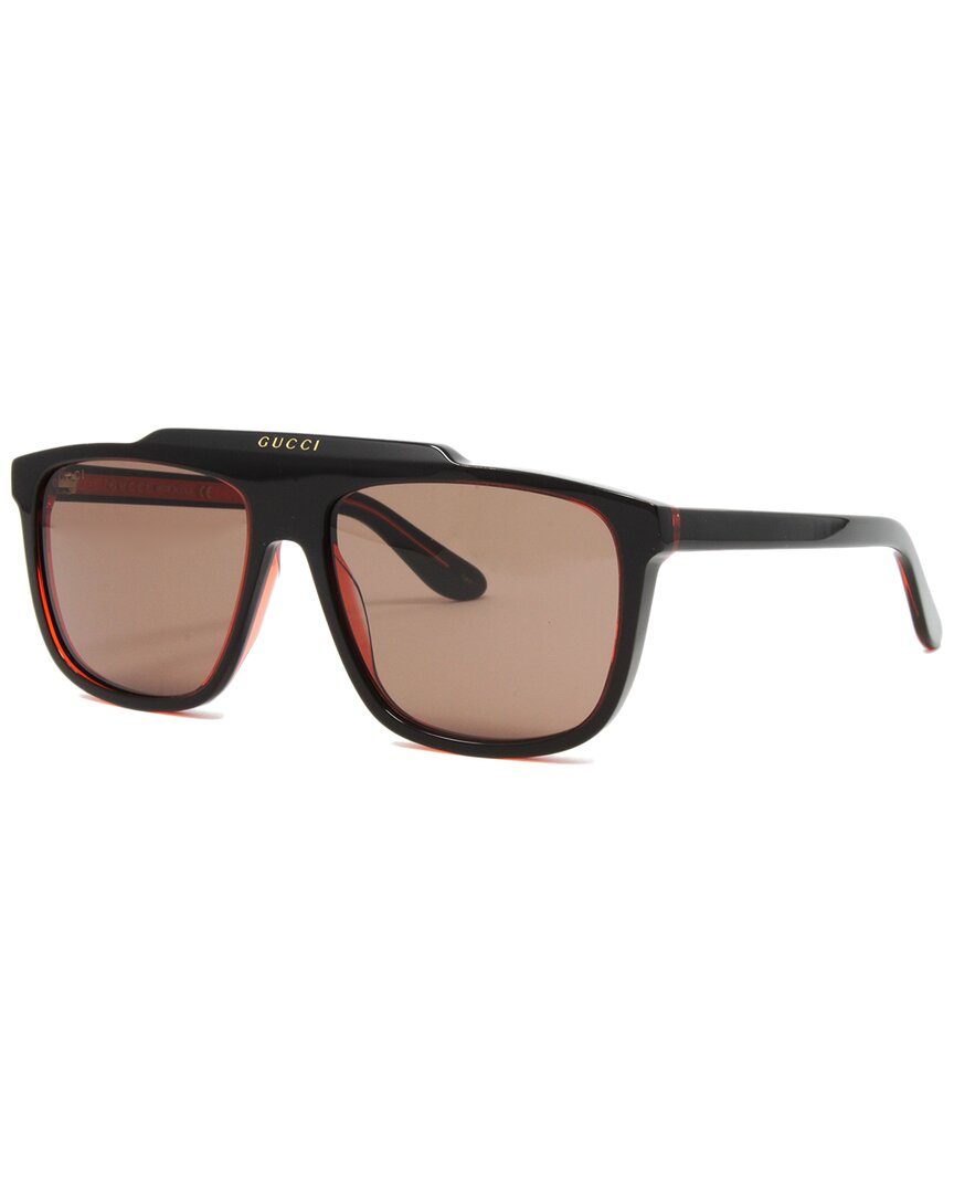 Gucci Men's 58mm Sunglasses In Brown