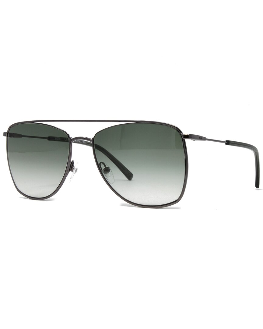 MCM MCM156S Sunglasses Marble Grey/Grey Gradient Women's – Dellamoda