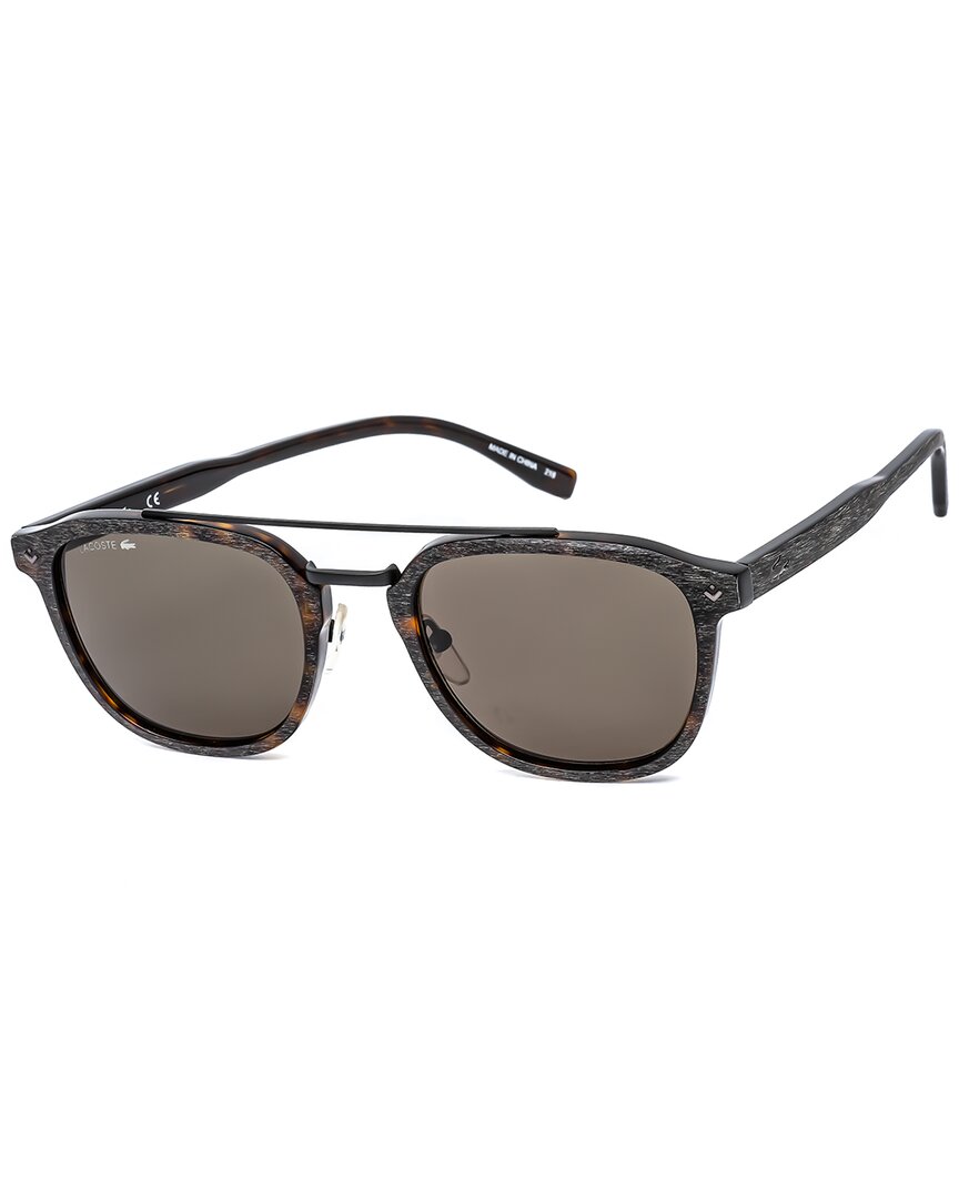 Lacoste Men's L885s 214 52mm Sunglasses In Brown