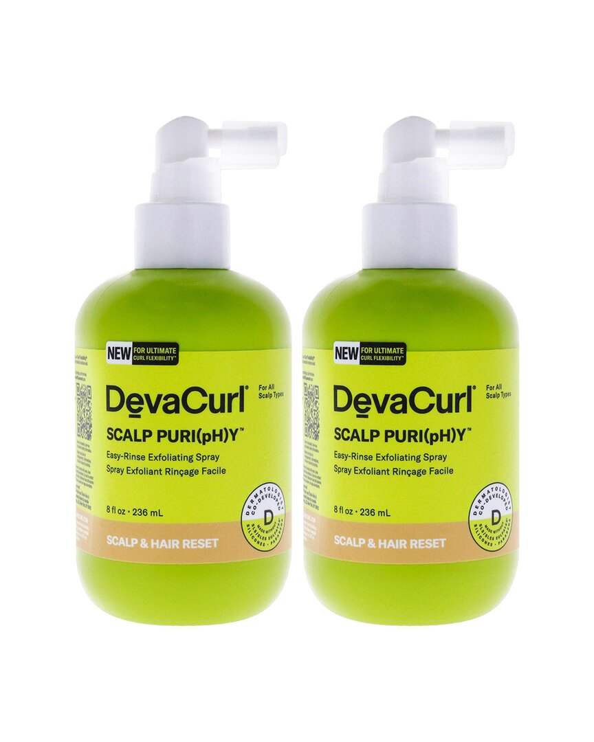 Devacurl Unisex 8oz Scalp Puriphy Spray - Pack Of 2