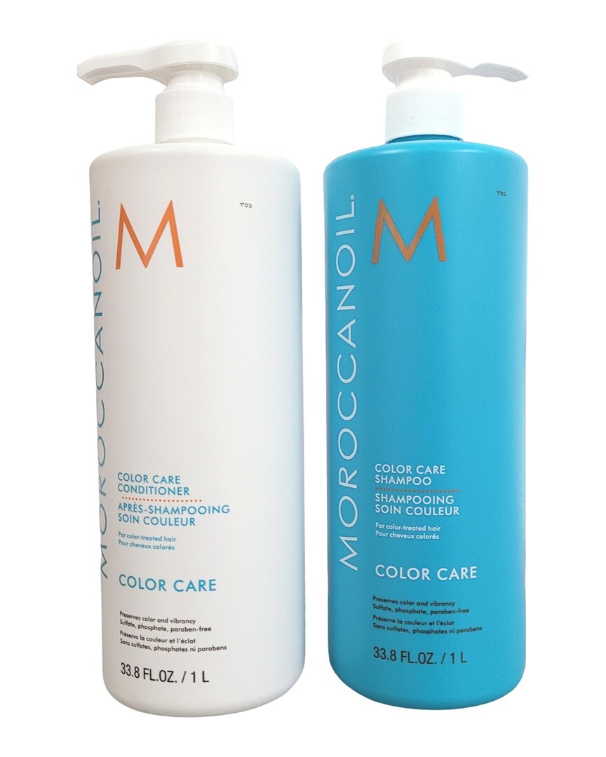 Moroccanoil Unisex 2 X 33.8oz Color Care Shampoo & Conditioner Duo