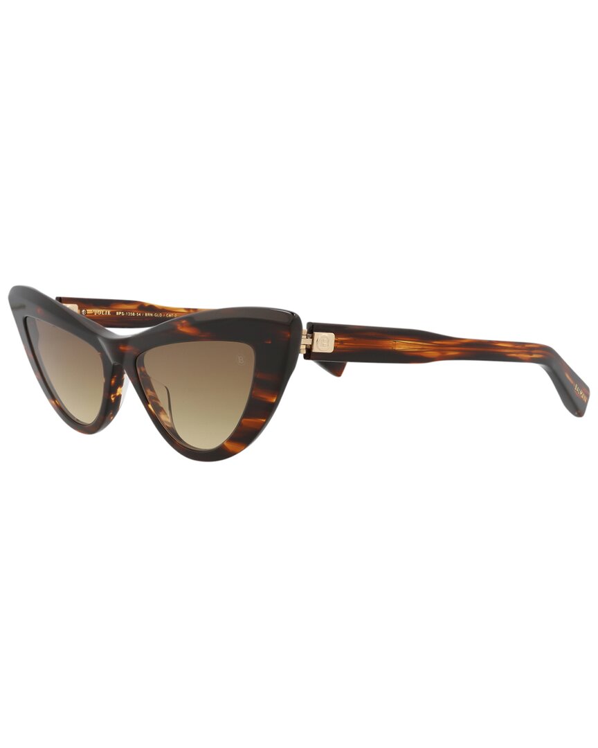 Balmain Women's Bps-135b-54 54mm Sunglasses In Brown