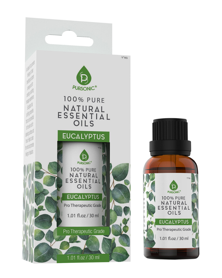 Pursonic 1oz 100% Pure Eucalyptus Natural Aromatherapy Essential Oil