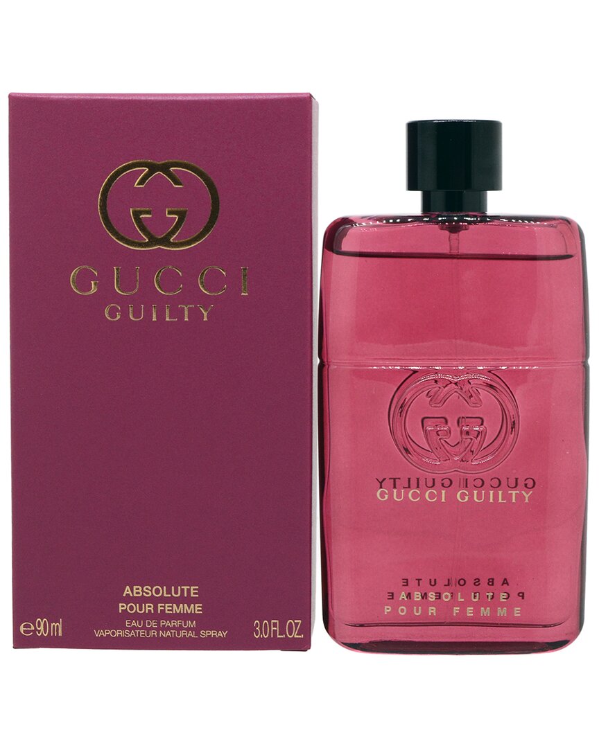 Gucci Women's 3oz Guilty Absolute Pour Femme Edp Spray In White