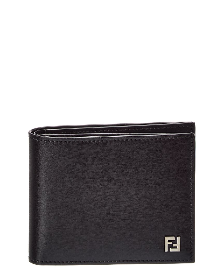 Fendi Leather Wallet In Brown