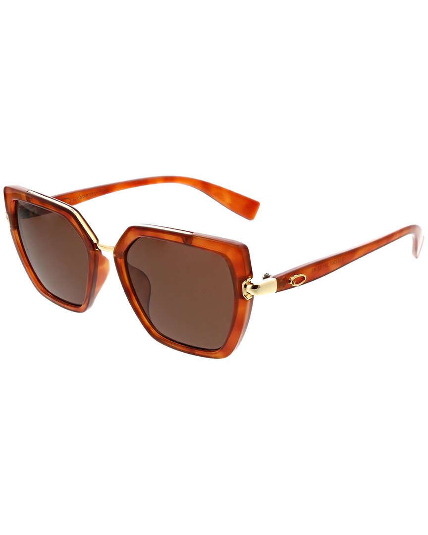 Oscar De La Renta Women's 53mm Sunglasses In Brown