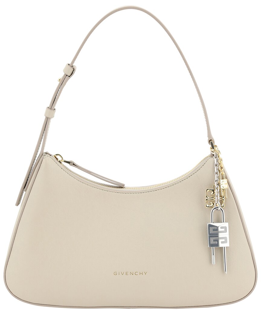 Givenchy Lucky Lock Leather Shoulder Bag Women's White | eBay