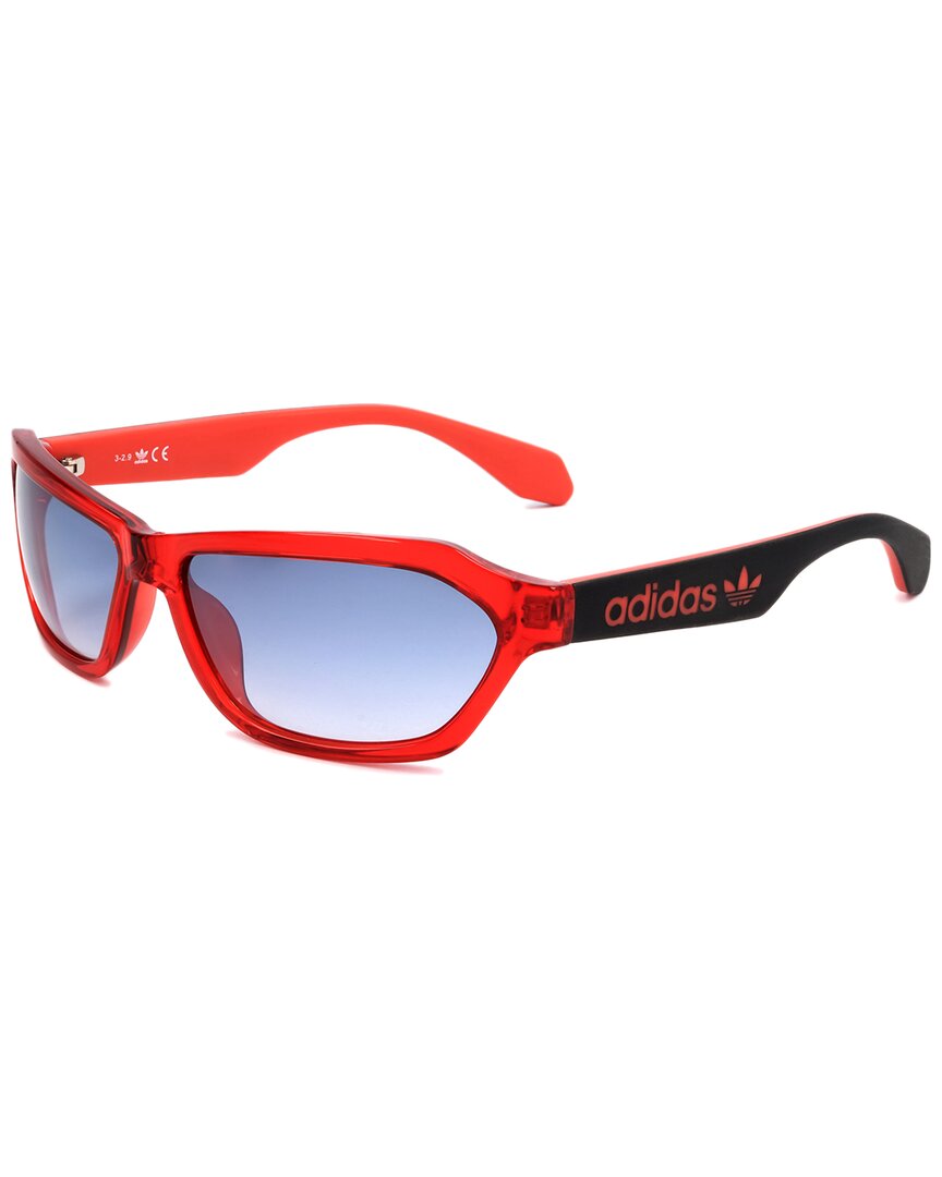 Adidas Originals Unisex Or0021 58mm Sunglasses In Red