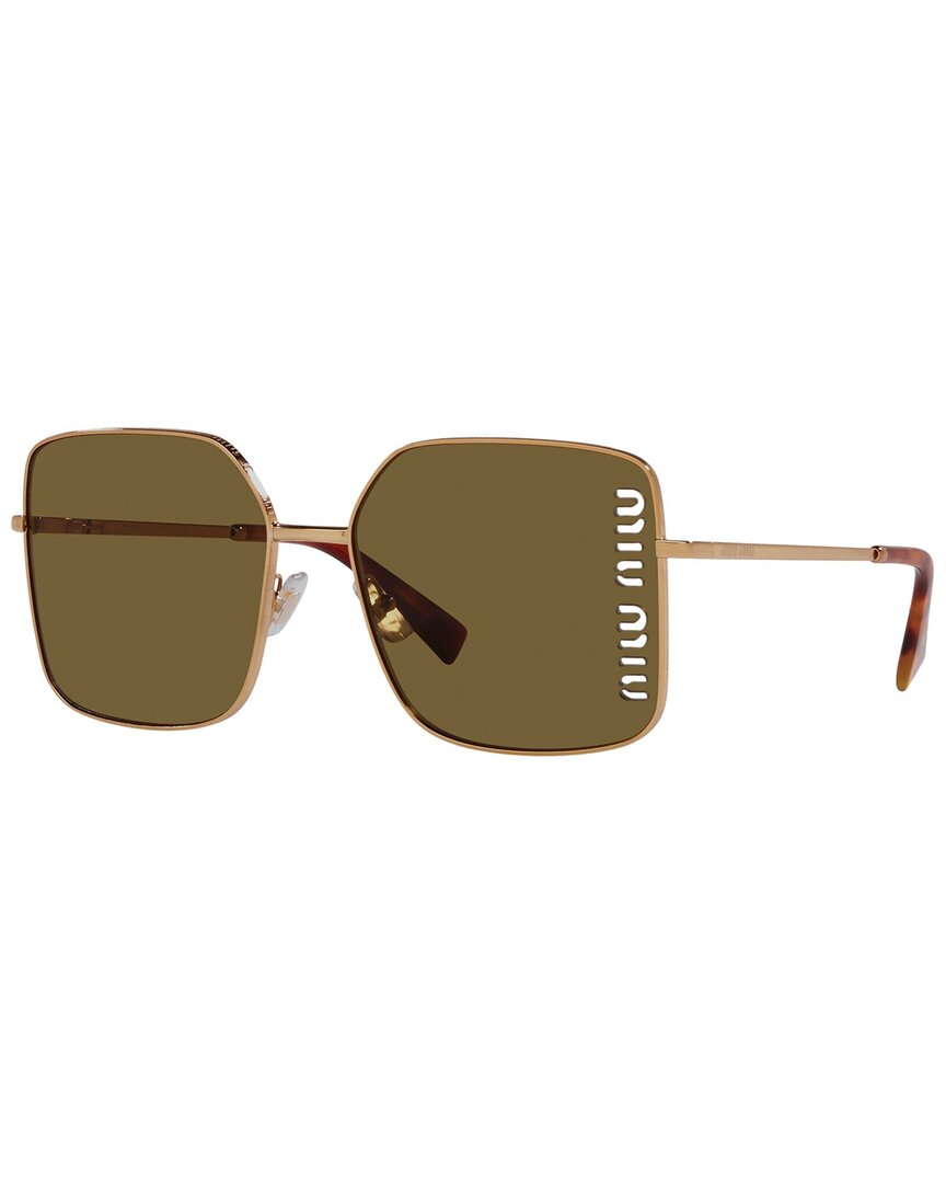 Miu Miu Women's Mu51ys 60mm Polarized Sunglasses