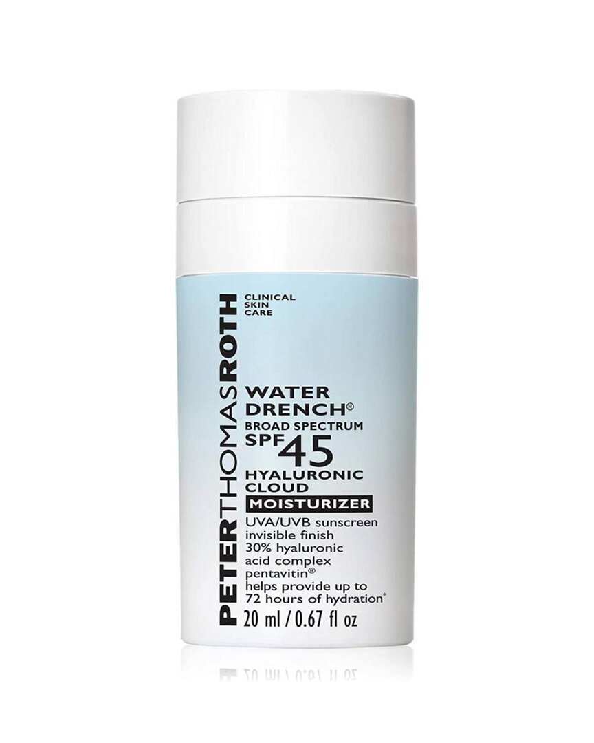 Peter Thomas Roth 0.67oz Water Drench Broad Spectrum Spf 45 Hyaluronic Cloud Moisturizer