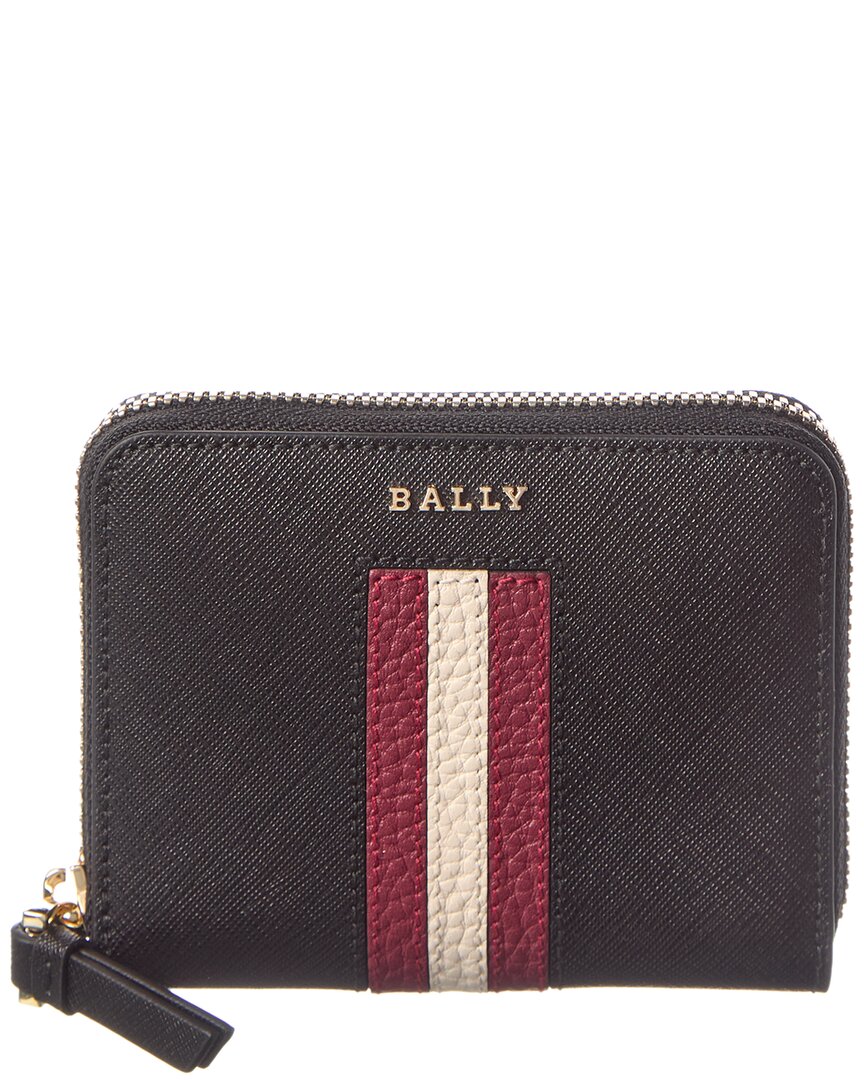 Bally Saira Leather Coin Purse In Brown