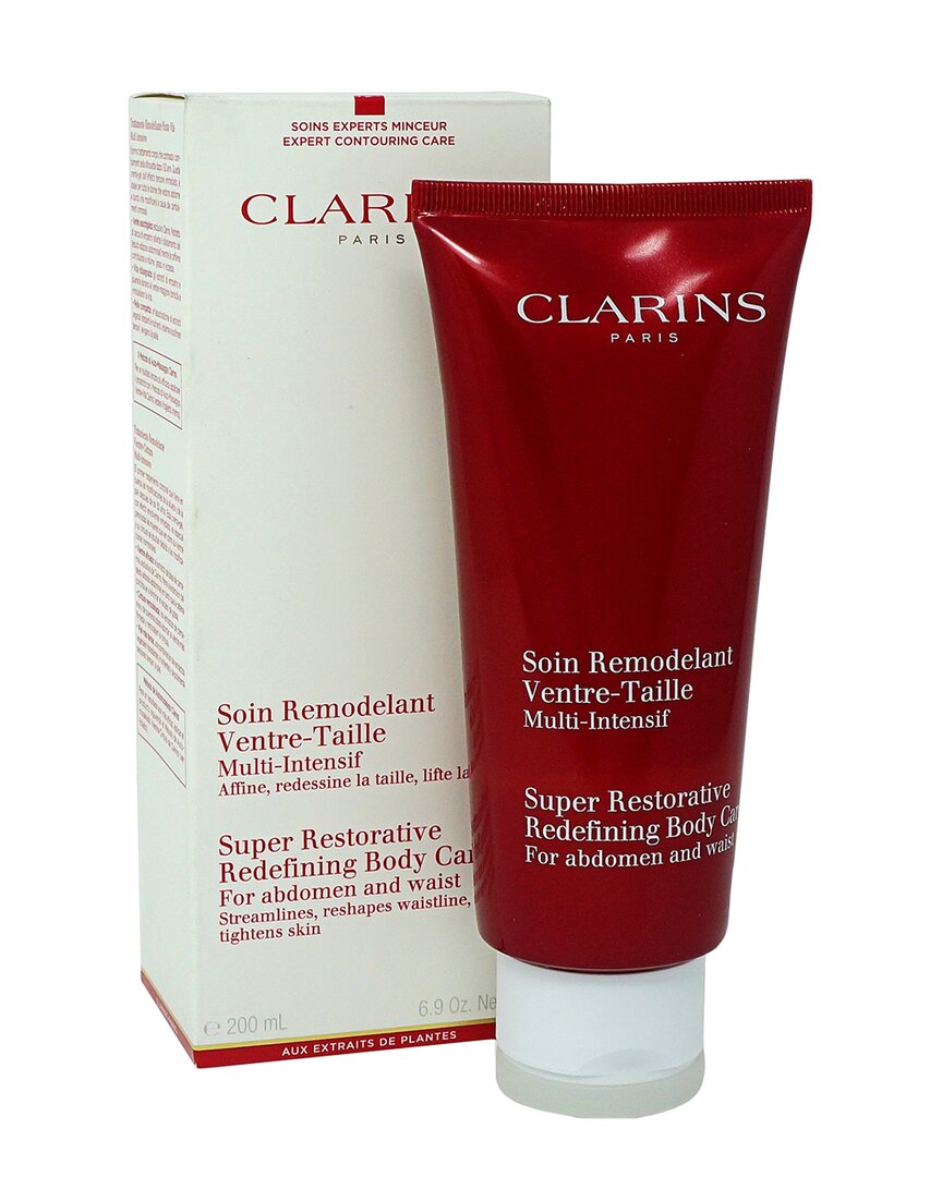 Clarins 6.9oz Super Restorative Redefining Body Care In White
