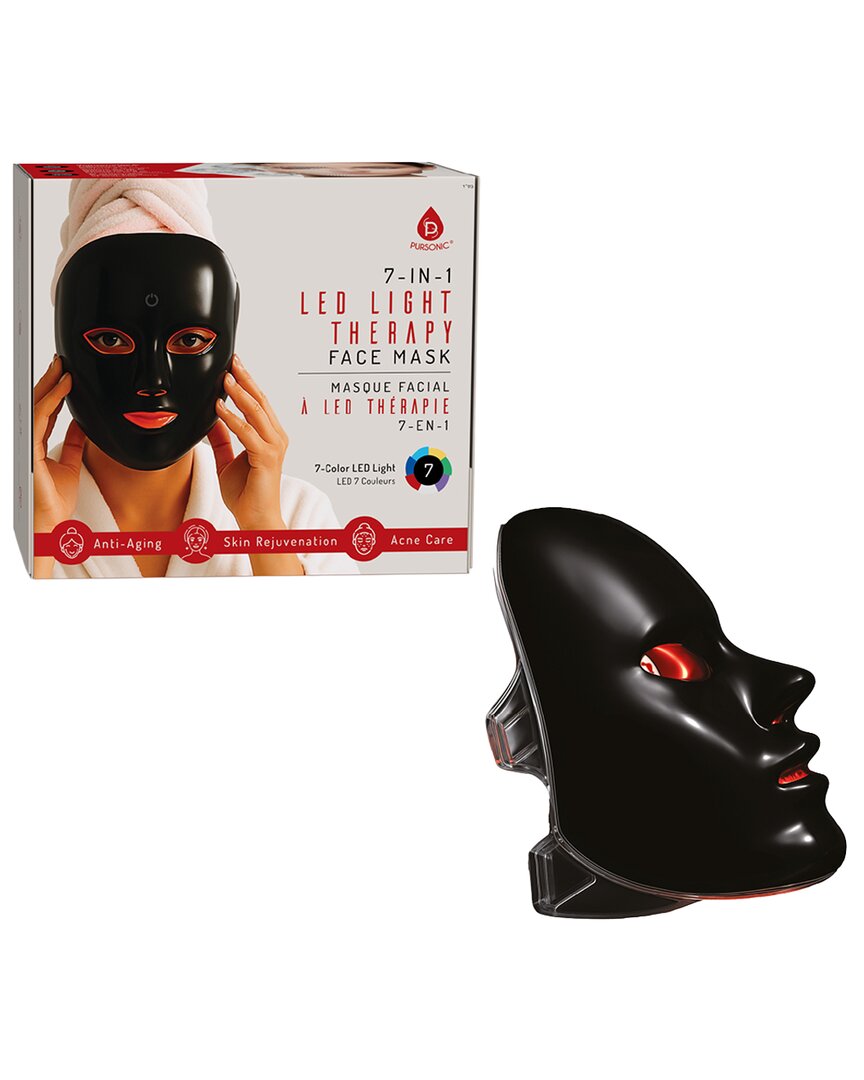 Pursonic Women's 7-in-1 Led Light Therapy Face Mask
