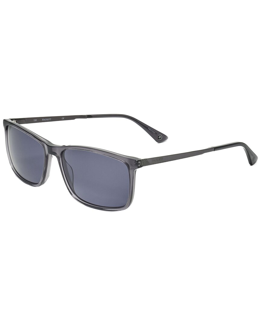 Shop Hackett Bespoke Men's Hek1230-1 60mm Sunglasses In Grey