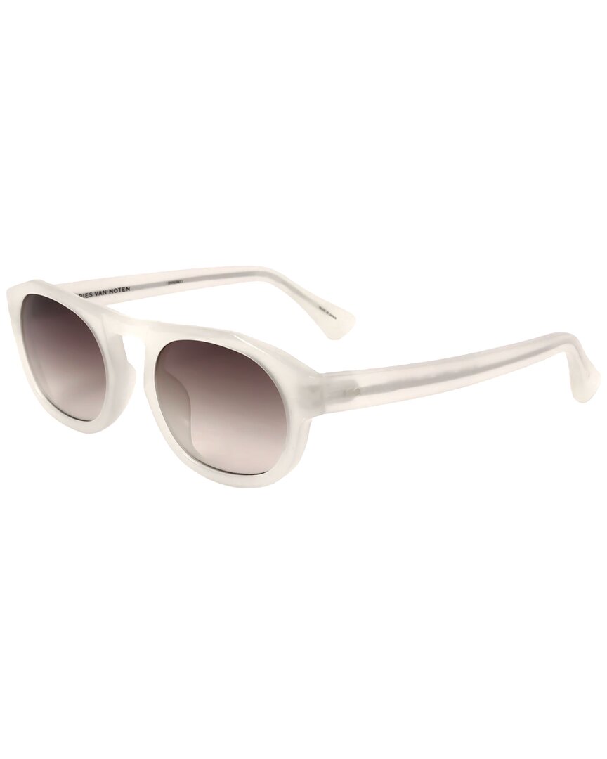 Dries Van Noten By Linda Farrow Unisex Dvn38l 50mm Sunglasses In Pink