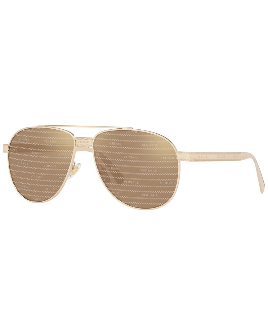 VERSACE MEN'S VE2209 58MM SUNGLASSES