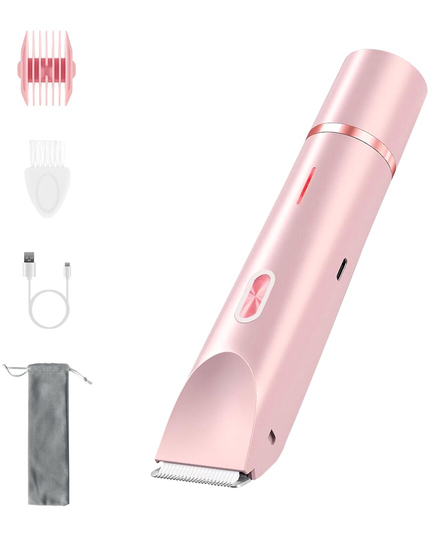 Vysn 2-in-1 Trimmer For Women Wet & Dry Cordless Shaver In Pink